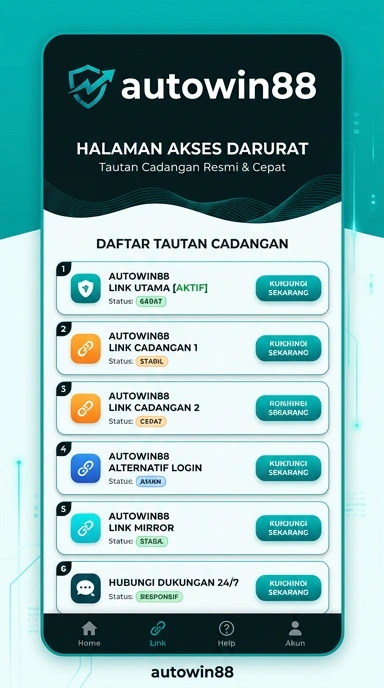 Link Alternatif Autowin88 Aman dan Terpercaya